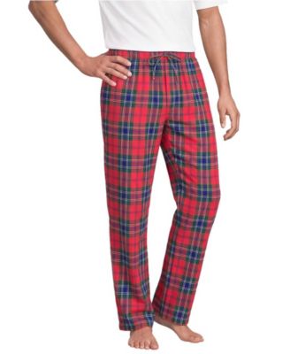 Men's Big & Tall Plaid Relaxed-Fit Flannel Pajama Pants