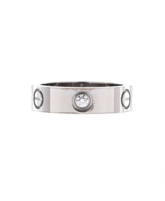Love Diamond Band Ring (0.22 ct.) in 18K White Gold