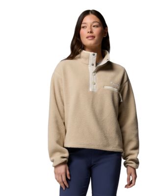 Women's Helvetia II Sherpa Fleece Cropped Pullover Jacket