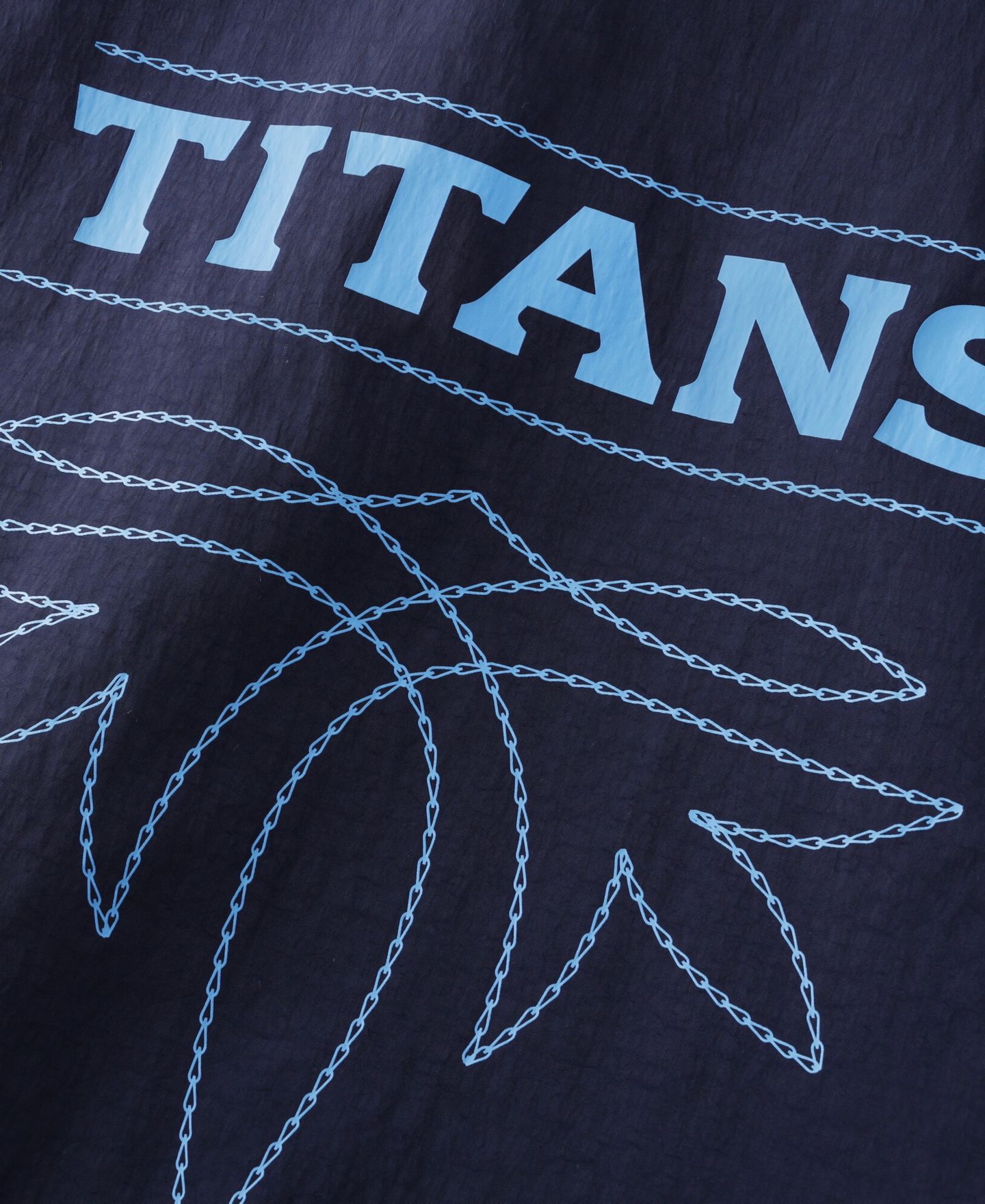Мужская куртка Nike College Navy Tennessee Titans 2026 Rivalries Collection Oversized — фото 4