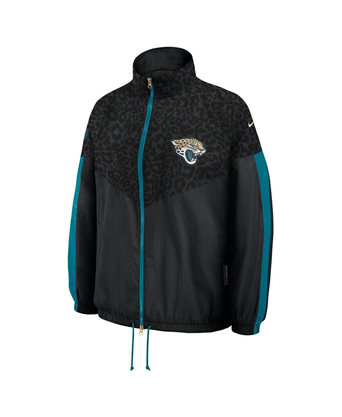Мужская куртка Nike Black Jacksonville Jaguars 2026 Rivalries Collection Oversized — фото 2