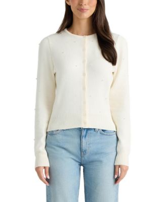 Women's Embellished Button Front Cardigan