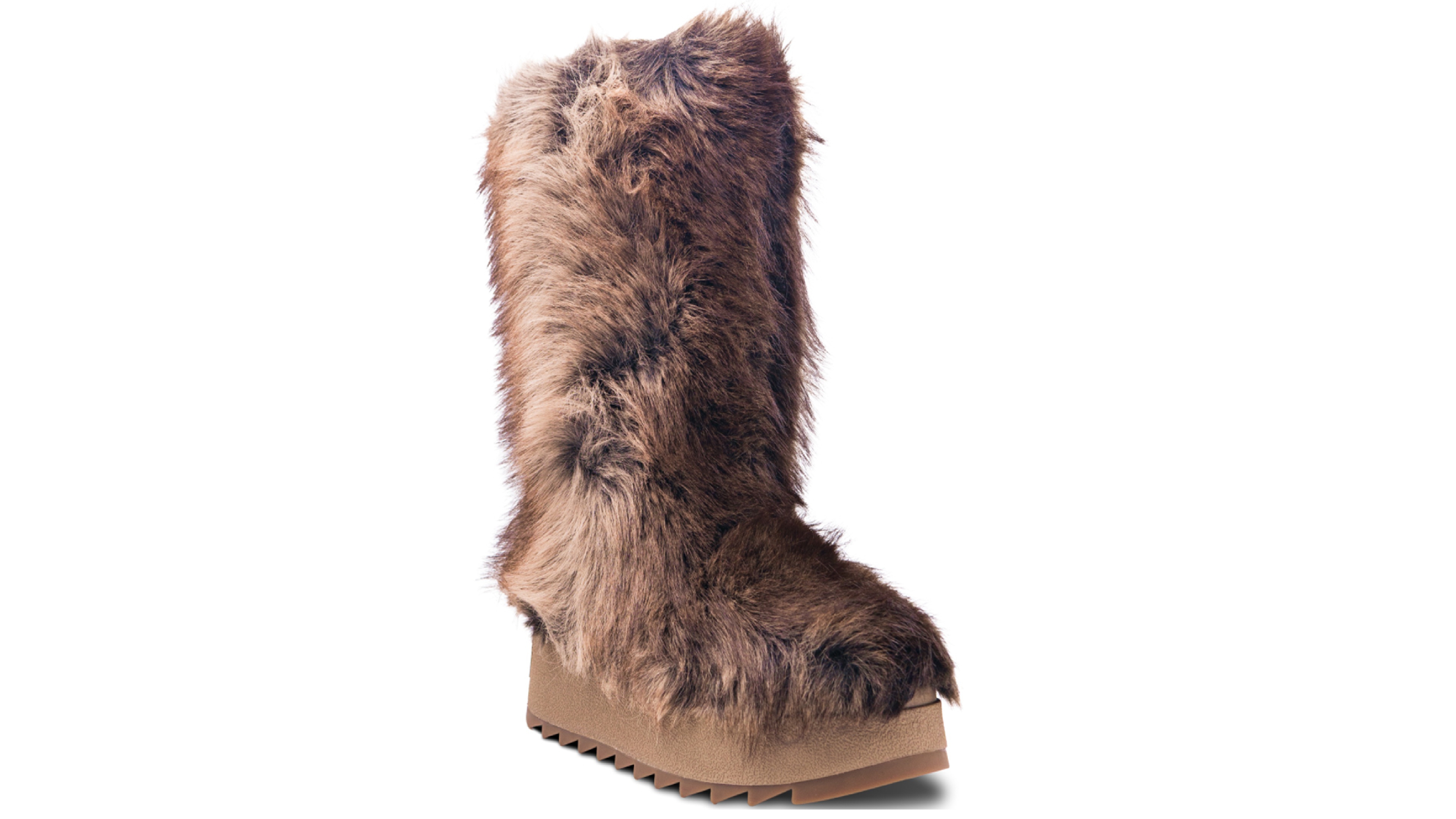 Ash Women's Kyoto Faux Fur Platform Pull-On Boots