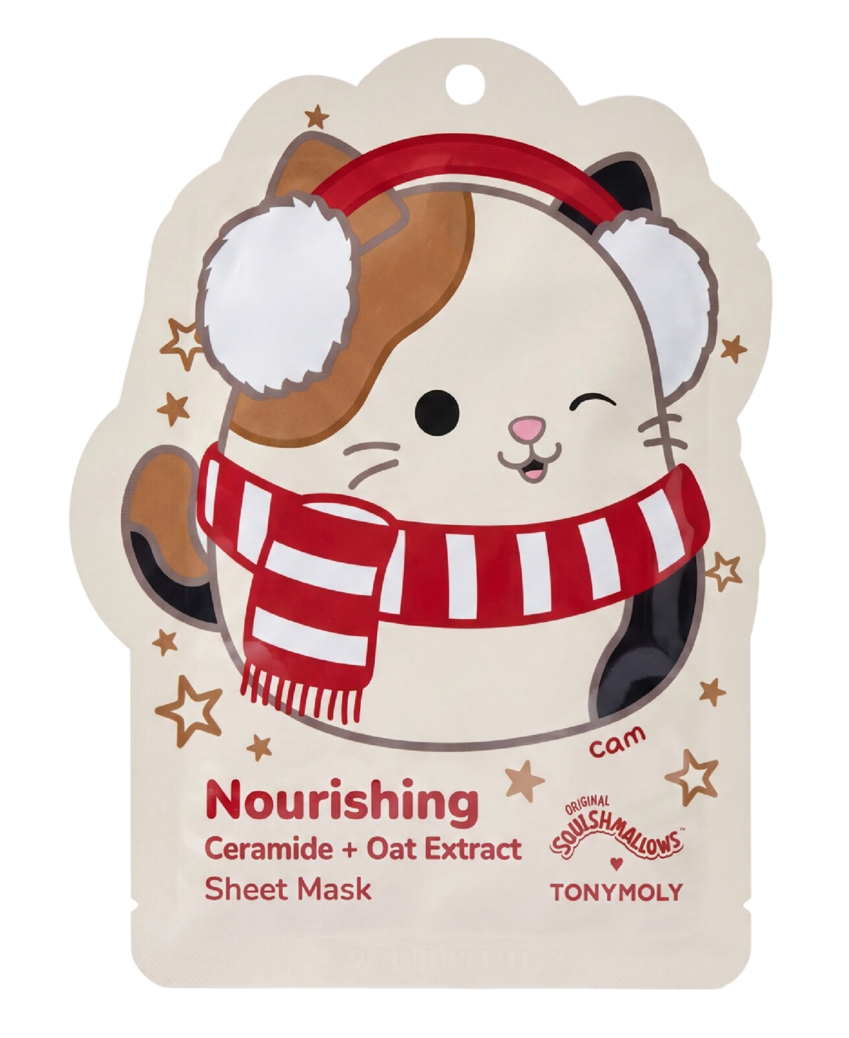 Tonymoly Squishmallows Santa Cam Sheet Mask, 0.74 Oz. In No Color