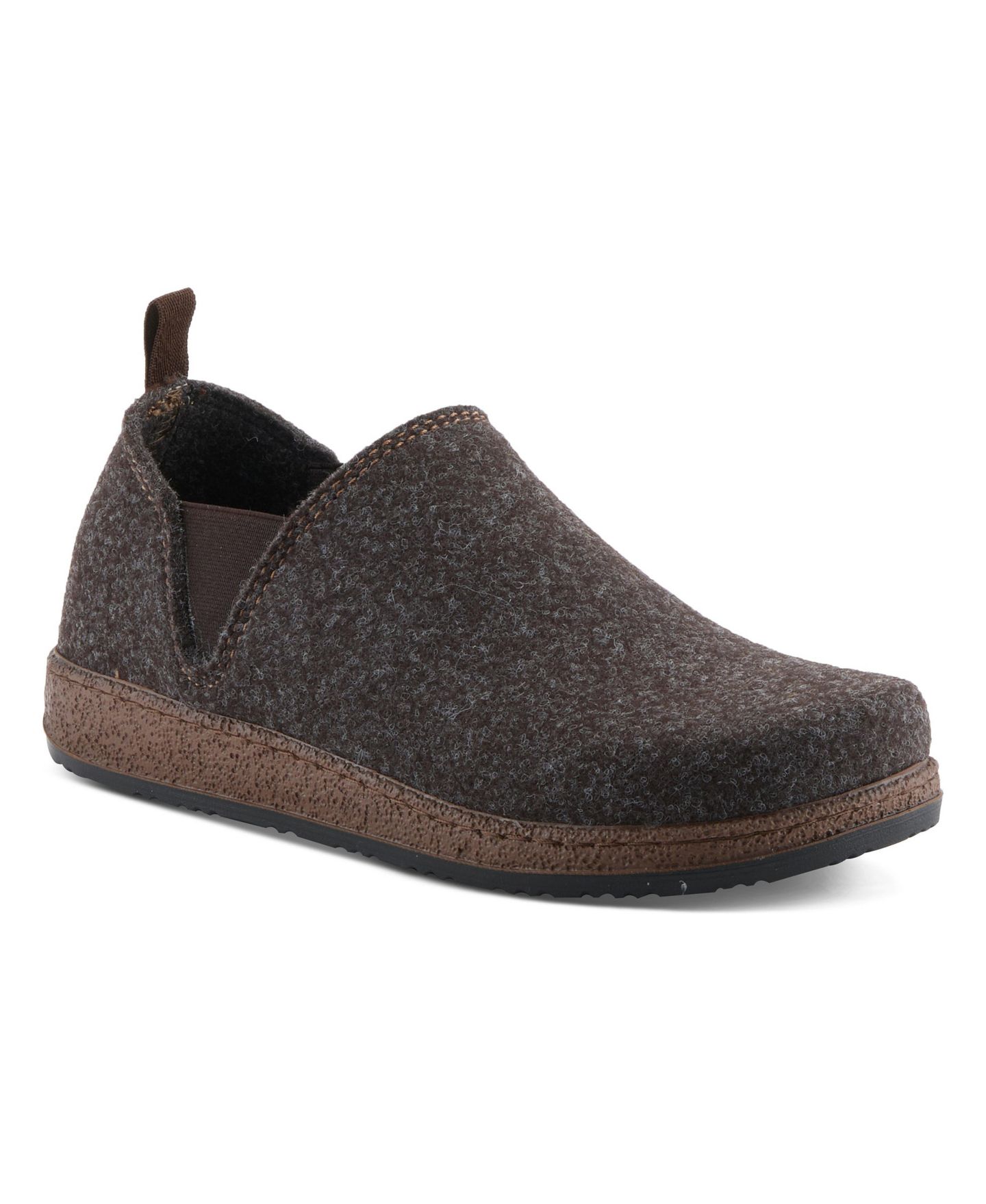 Женские туфли Flexus Stepin Slip-on Loafers with Cushioned Comfort, цвет: Тёмный коричневый — фото 1
