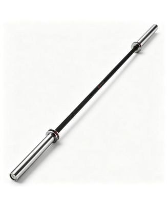 7.2FT Olympic Barbell, 2000LBS Weight Capacity No.45 Steel Weight Lifting Bar with Volcano Deep Knurling, Smooth Rotation Sleeves
