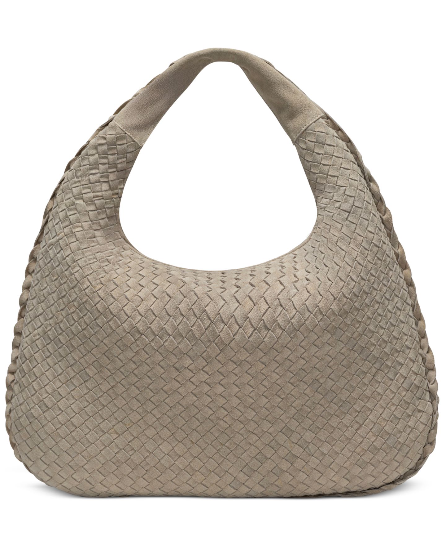 Женская сумка Ecotorie San Angelo Woven Leather Hobo, цвет: Бежевый — фото 2