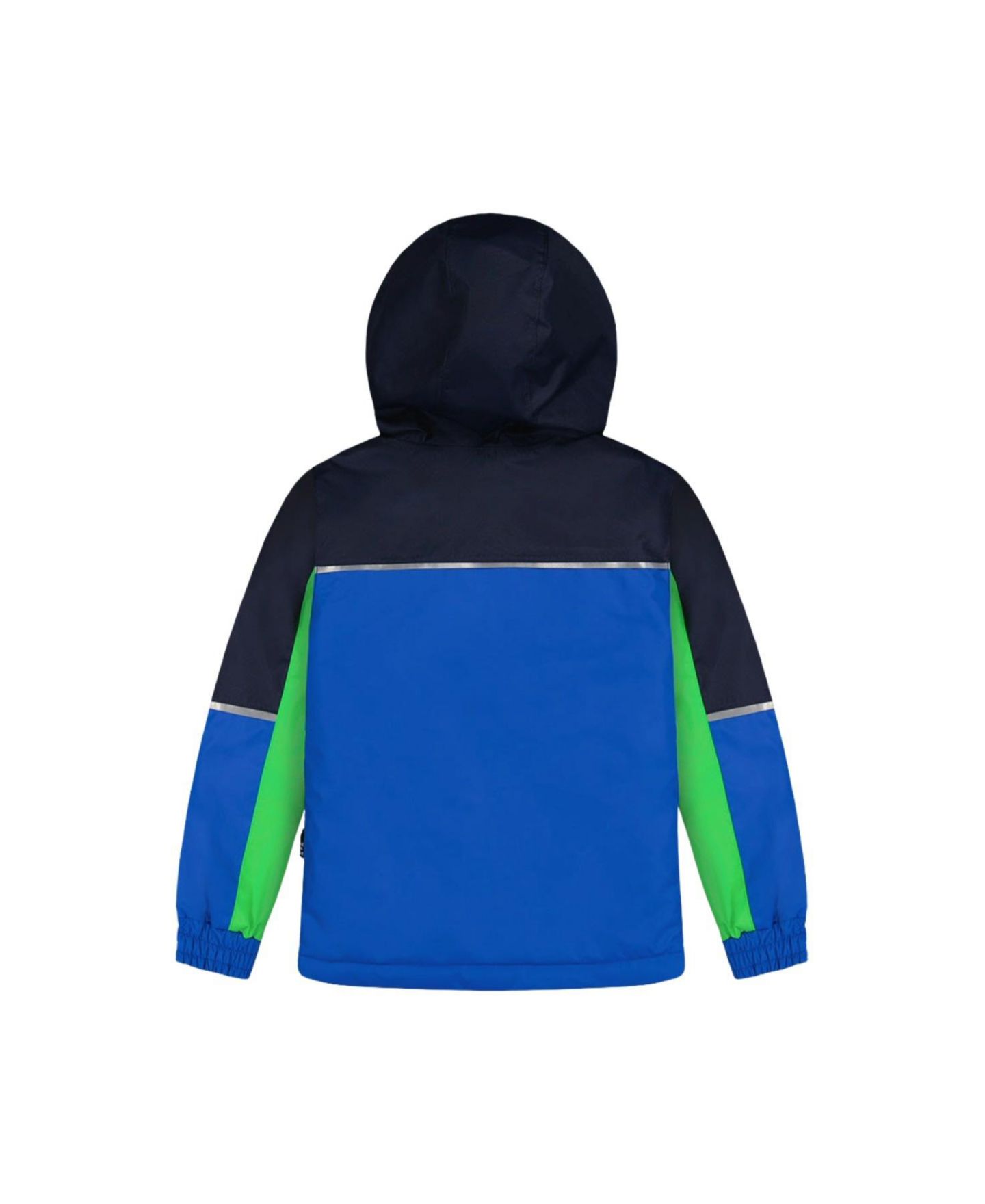 Deux par Deux Toddler Boy's (2T-5T) Light Weight Two Piece Chill Snowsuit, цвет: Синий / Зелёный — фото 5