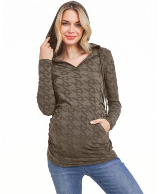 Women's V-Neck Pullover Hoodie