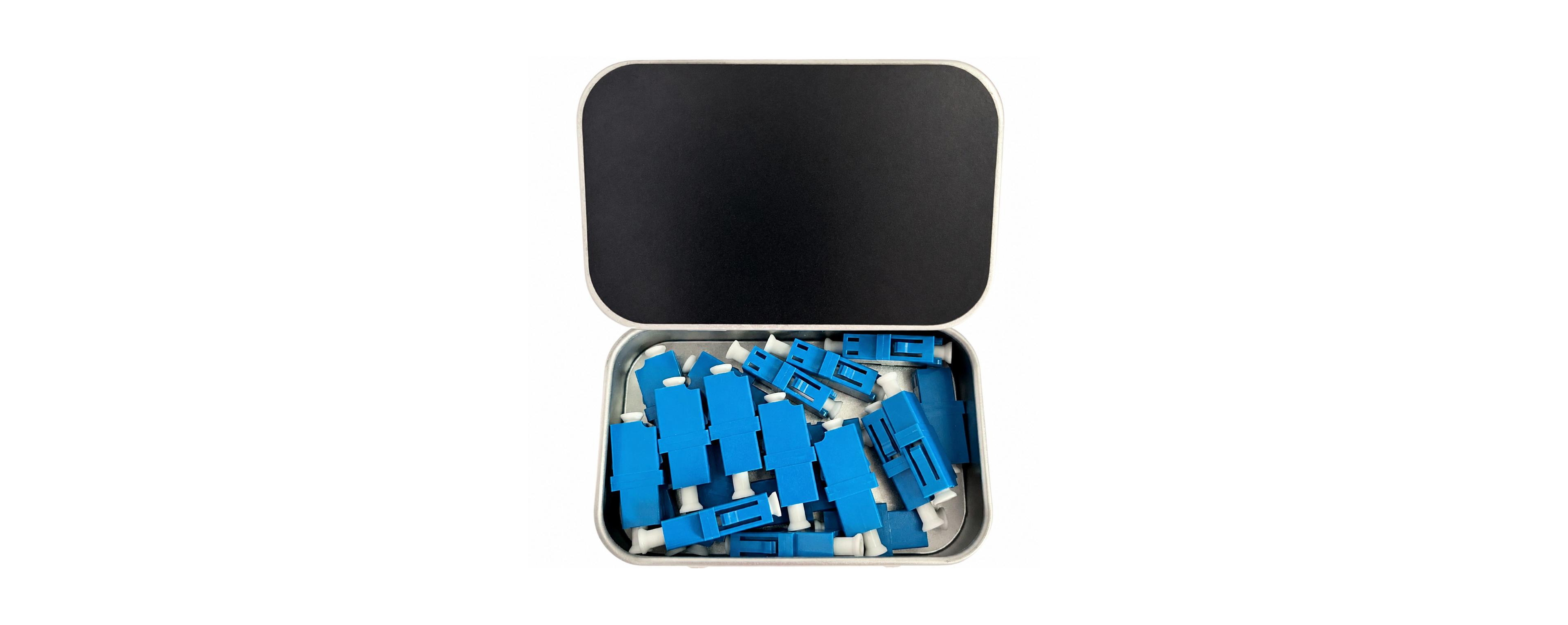 Lofree 20 Pack Fiber Optic Couplers Set Pre Cleaned Adapters for Simplex Duplex Cables