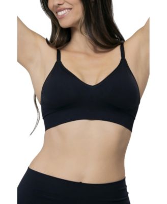 The Neckline Wireless V-Neck Seamless Bralette