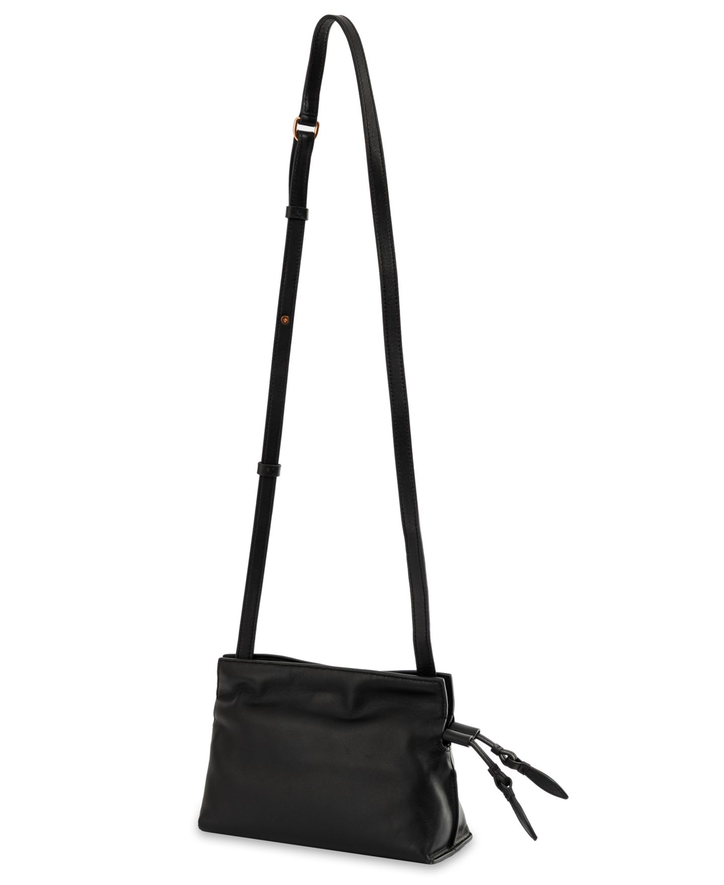 Женская сумка Sam Edelman Poppy Mini Drawstring Tote Handbag, цвет: Чёрный — фото 3
