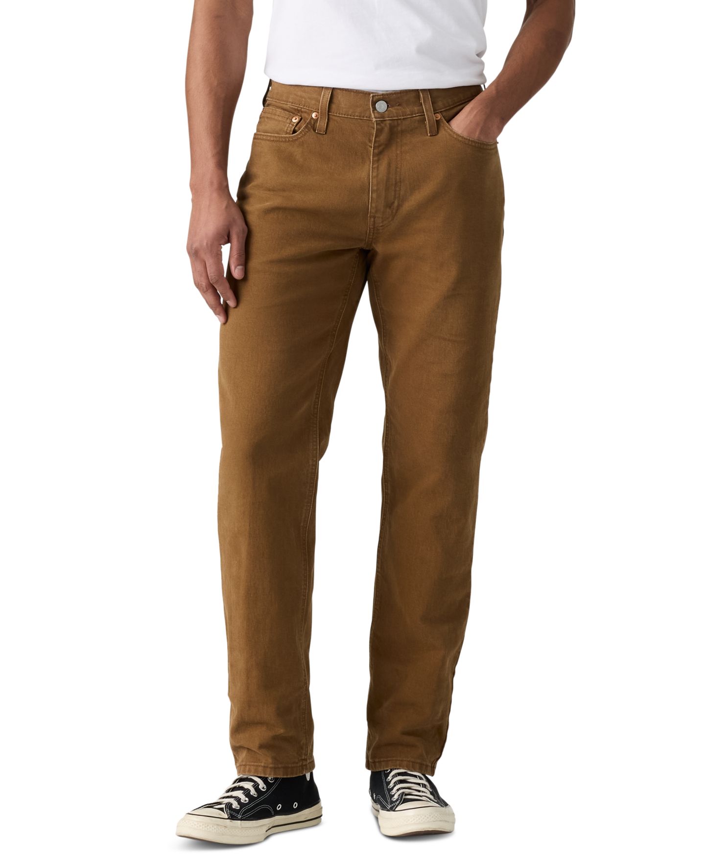 Мужские джинсы Levi's 541™ Athletic Taper Stretch, цвет: Коричневый — фото 1