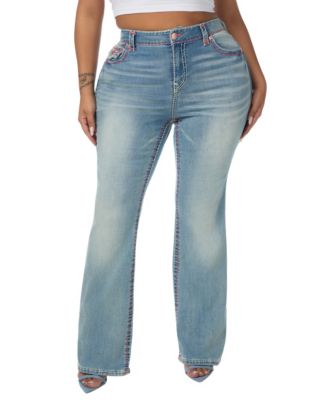 Women's Bootcut Mid-Rise Stretch Jeans