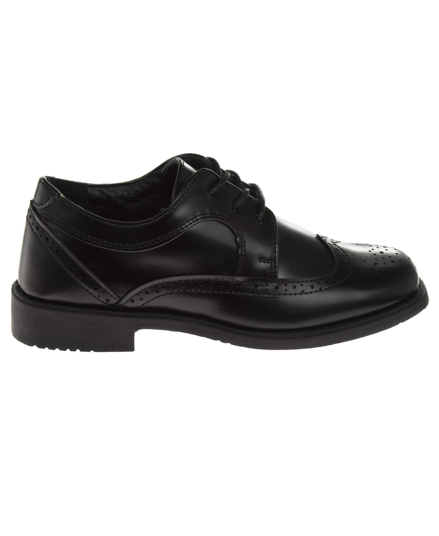 Туфли Josmo Lace Dress Shoes для мальчиков, цвет: Чёрный — фото 4