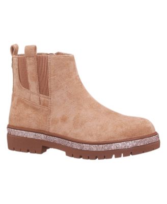 EVAN Girl Microsuede Inside Zip Boots
