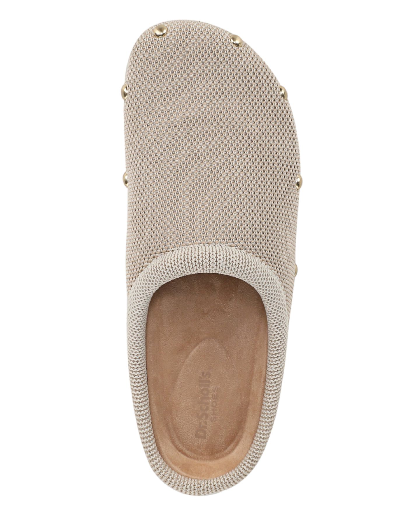 Женские сабо Dr. Scholl's So Easy Knit Studded Round Toe, цвет: Песочный вязаный — фото 4