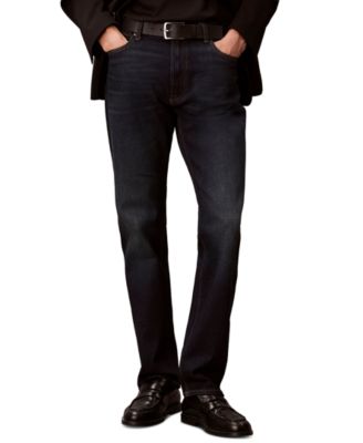 Men's Straight-Leg Slim Stretch Jeans