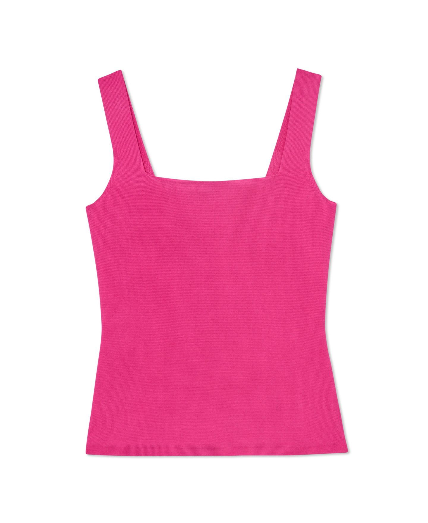 Женский жилет REISS Fion Sleeveless Square Neck, цвет: Розовый — фото 4