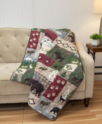 Montana Forest Reversible Throw, 50" x 60"