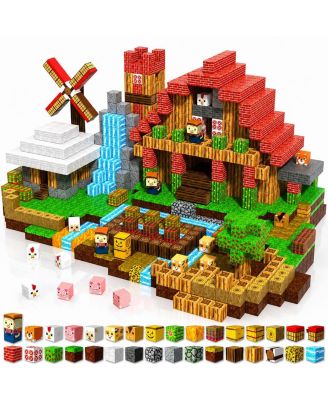 120-Piece Magnetic Building Blocks, Ages 3+