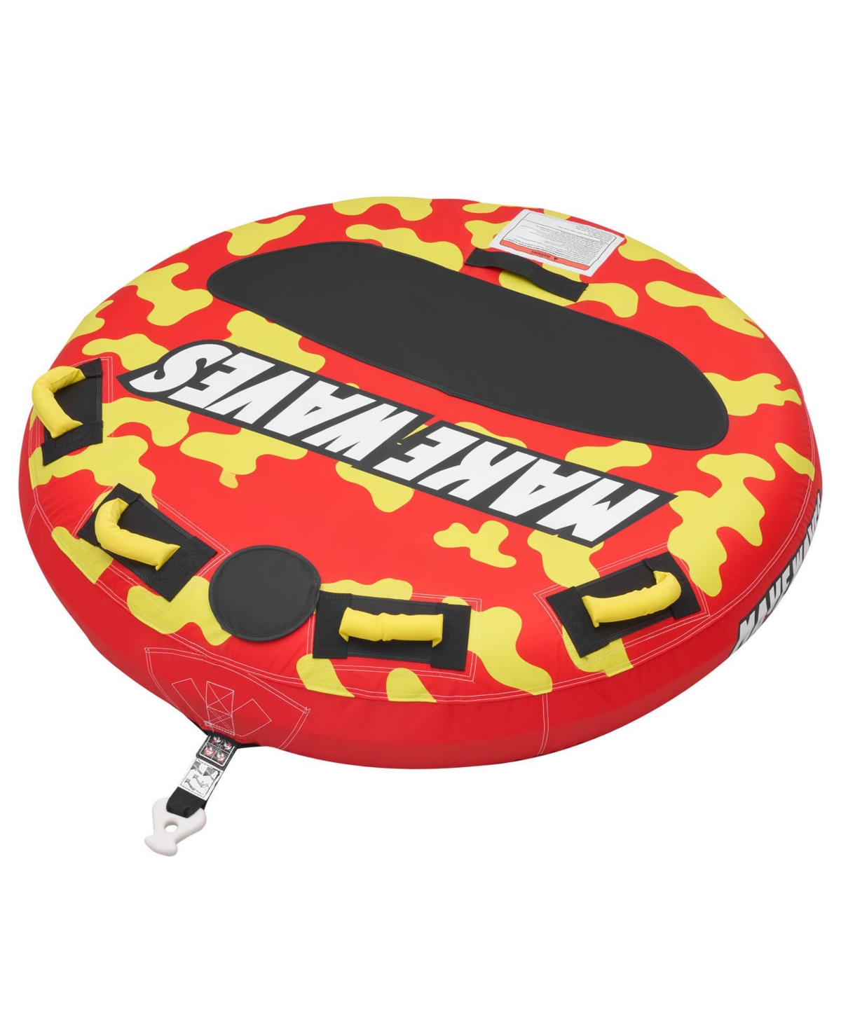 Hongge Two Rider Inflatable Towable Boat Tube with Padded Handles
