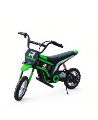 24V 350W Steel Electric Dirt Bike with Twist Throttle & 12" Pneumatic Tires, 143 lb Capacity, Ages 13+