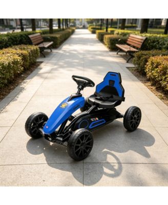 Pedal-Powered Off-Road Swing Axle Go Kart, 66 lb. Capacity, Ages 3-8