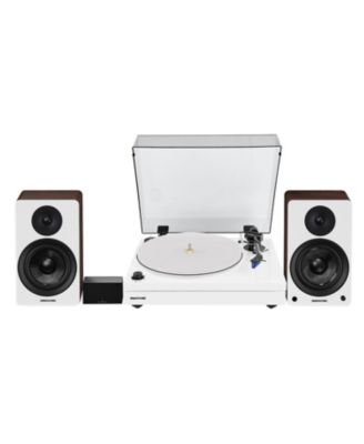 RT87 Dual-Plinth Turntable with Ai41 Powered Speakers and PA10 Phono Preamp