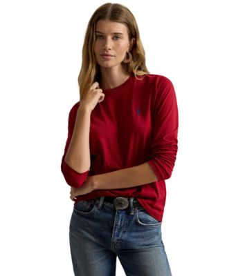 Women's Classic Fit Long-Sleeve Crewneck T-Shirt