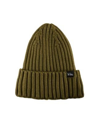 Unisex Stripe Satin Lined Beanie