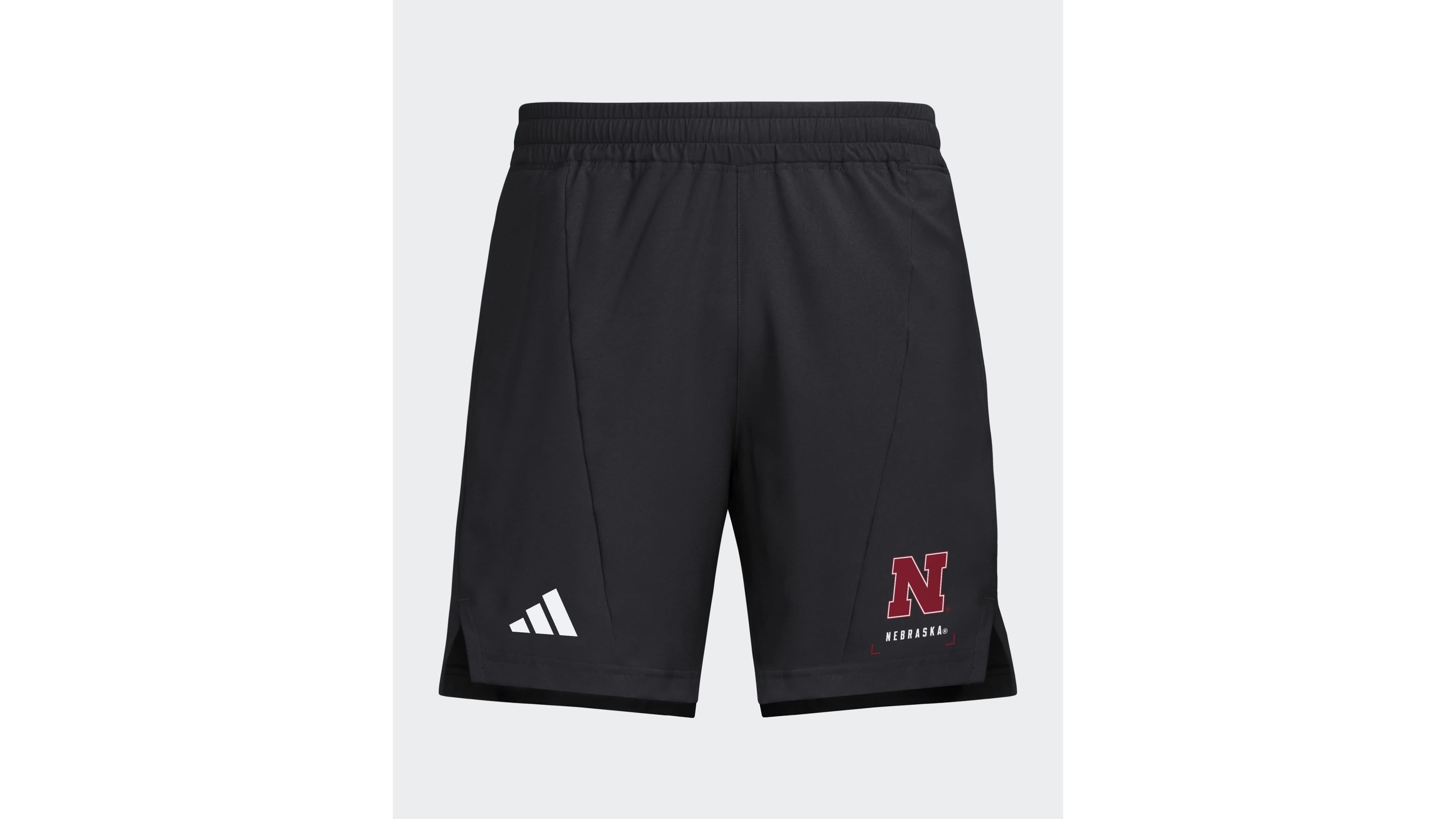 Adidas Men's Black Nebraska Huskers D4T Shorts