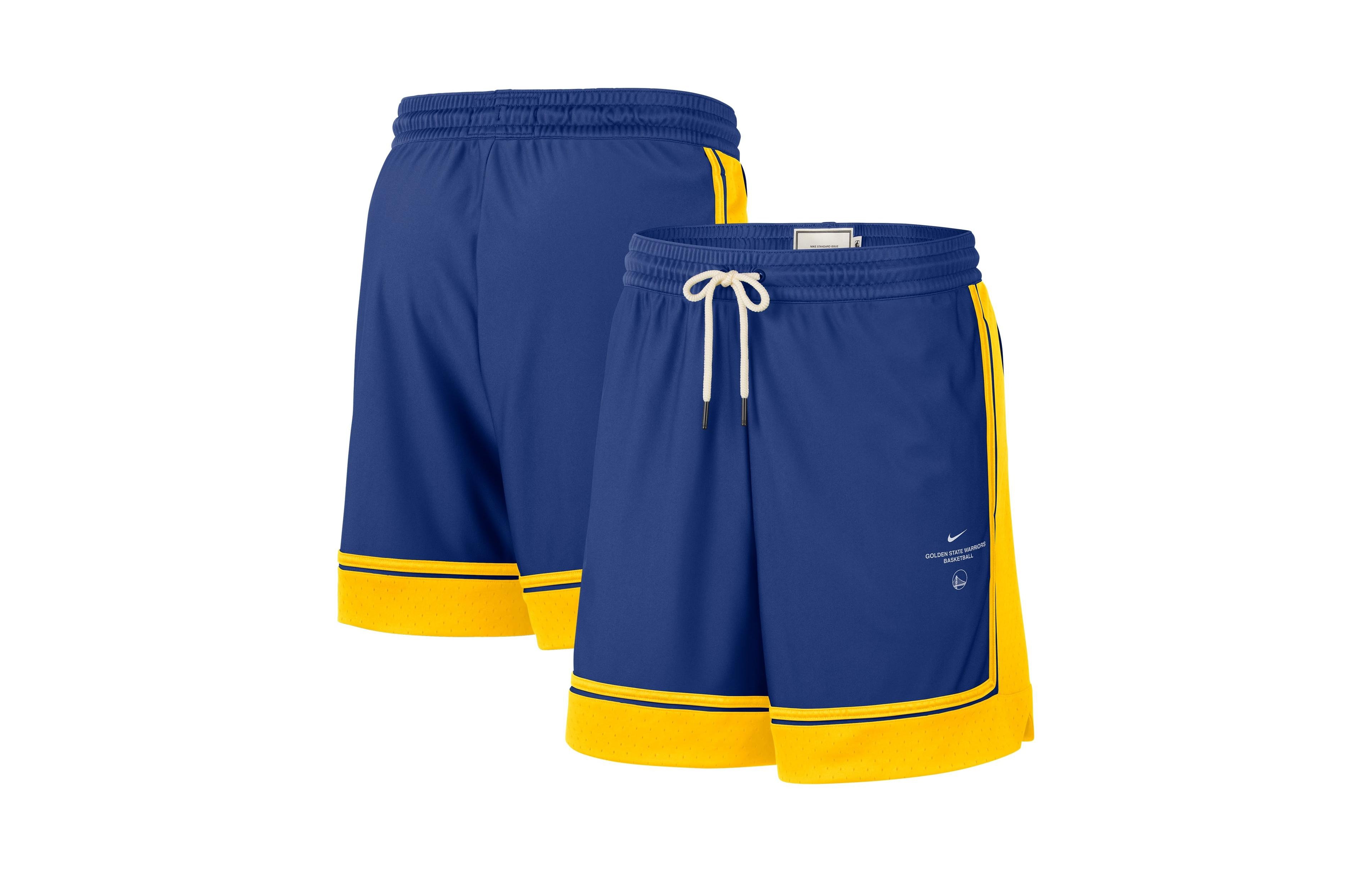 Nike Men's Royal Golden State Warriors 2026 Standard Issue Pre-Game Pro Shorts
