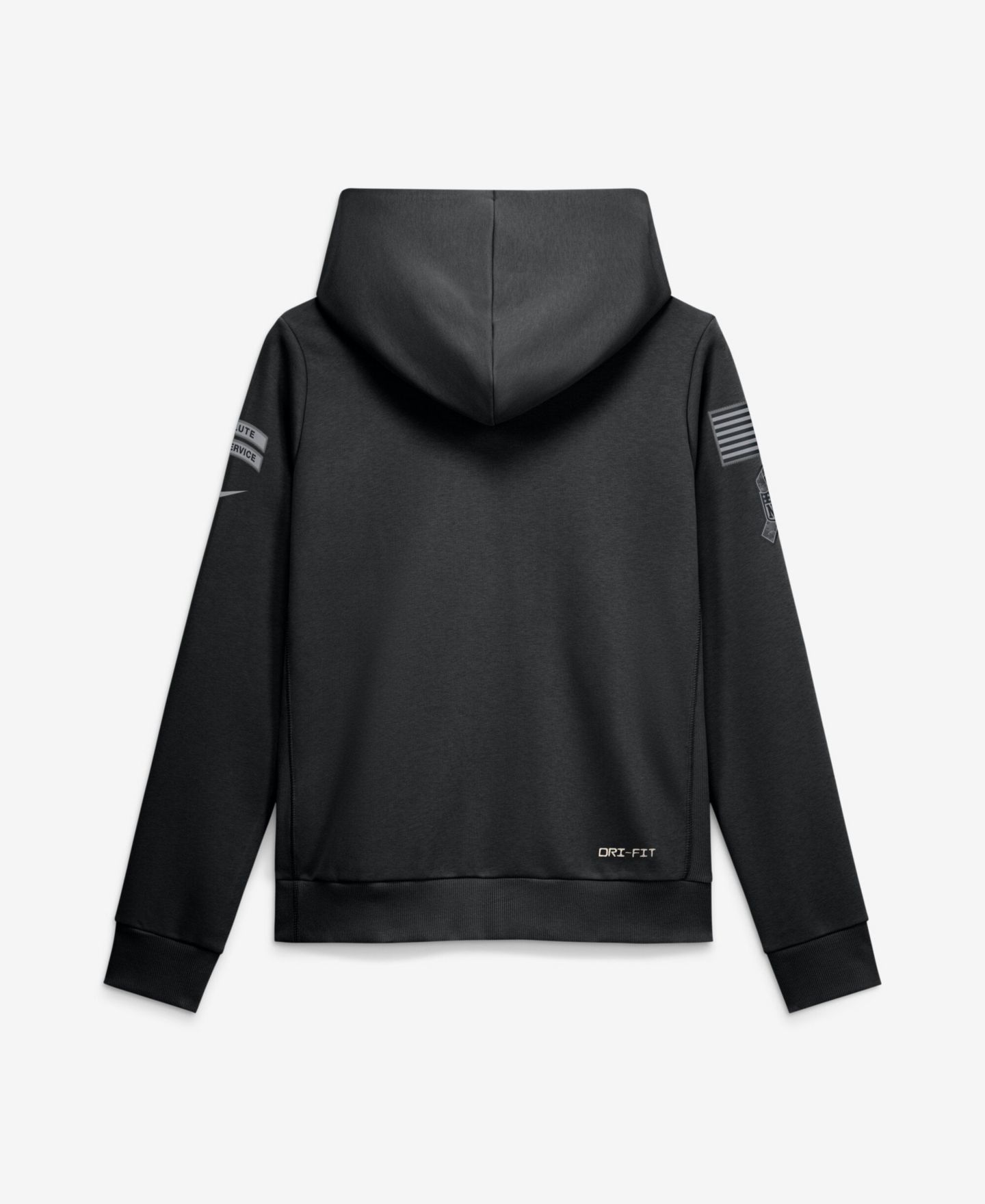 Женское худи Nike Black Detroit Lions 2026 Salute to Service Sideline Dri-FIT Pullover — фото 2