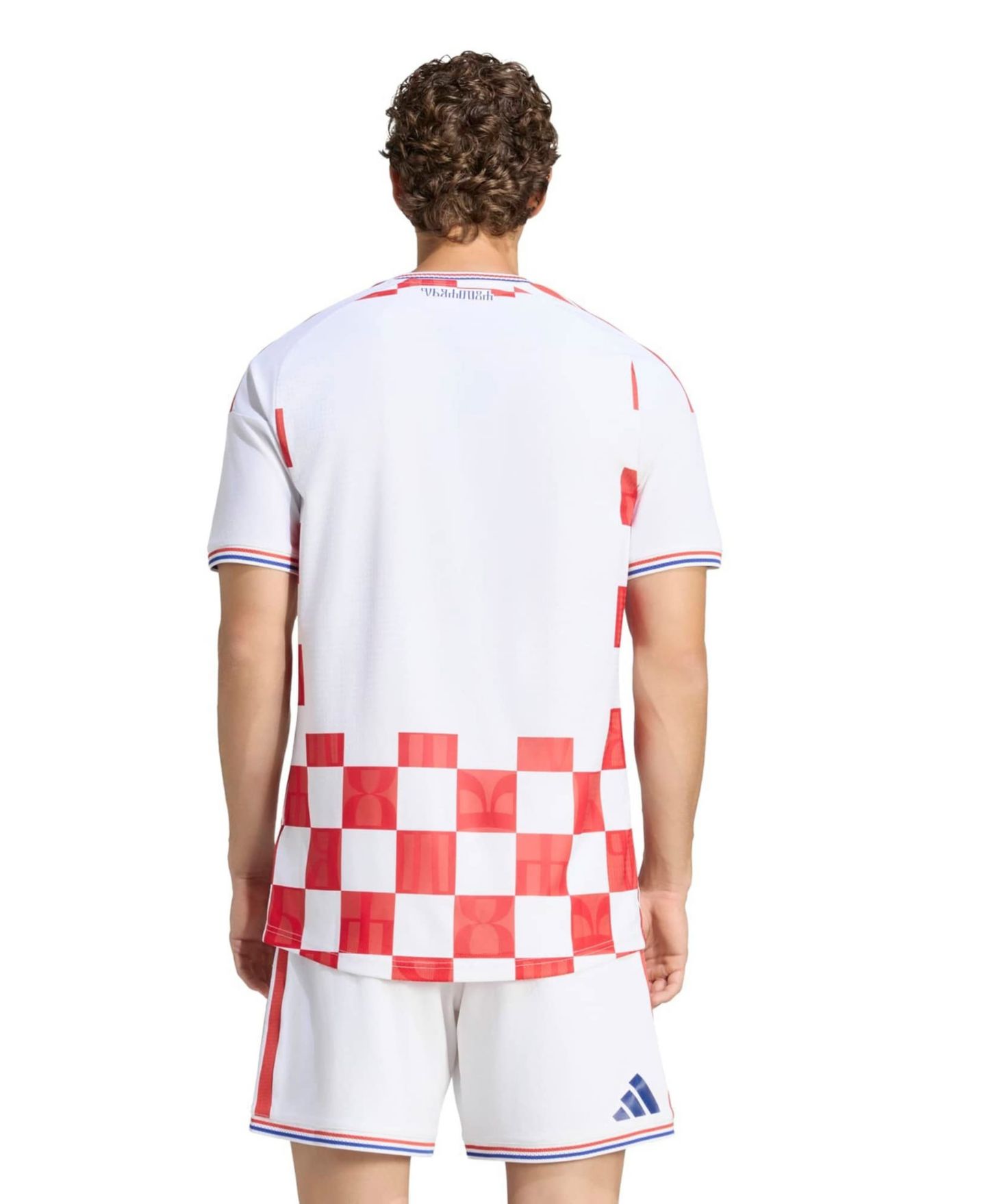 Мужской топ adidas White Croatia National Team 2027 Home On-Field Authentic Jersey — фото 2