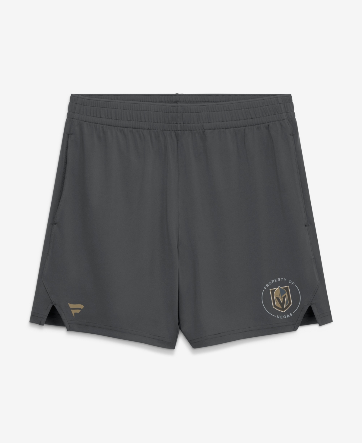 Fanatics Men's Charcoal Vegas Golden Knights Authentic Pro Training Shorts - Charcoal