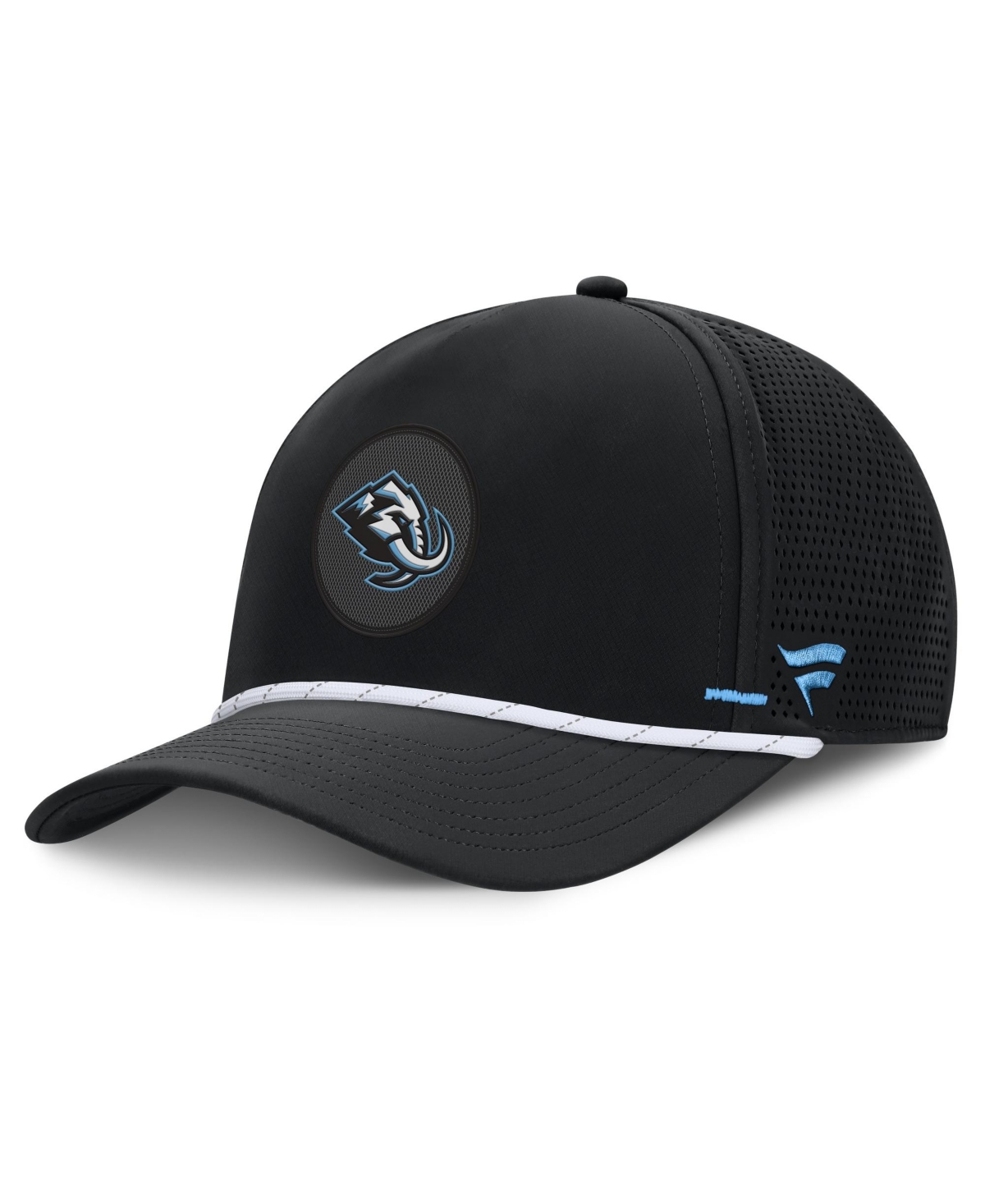 Fanatics Men's Black Utah Mammoth Authentic Pro Rink Vented A-Frame Adjustable Hat