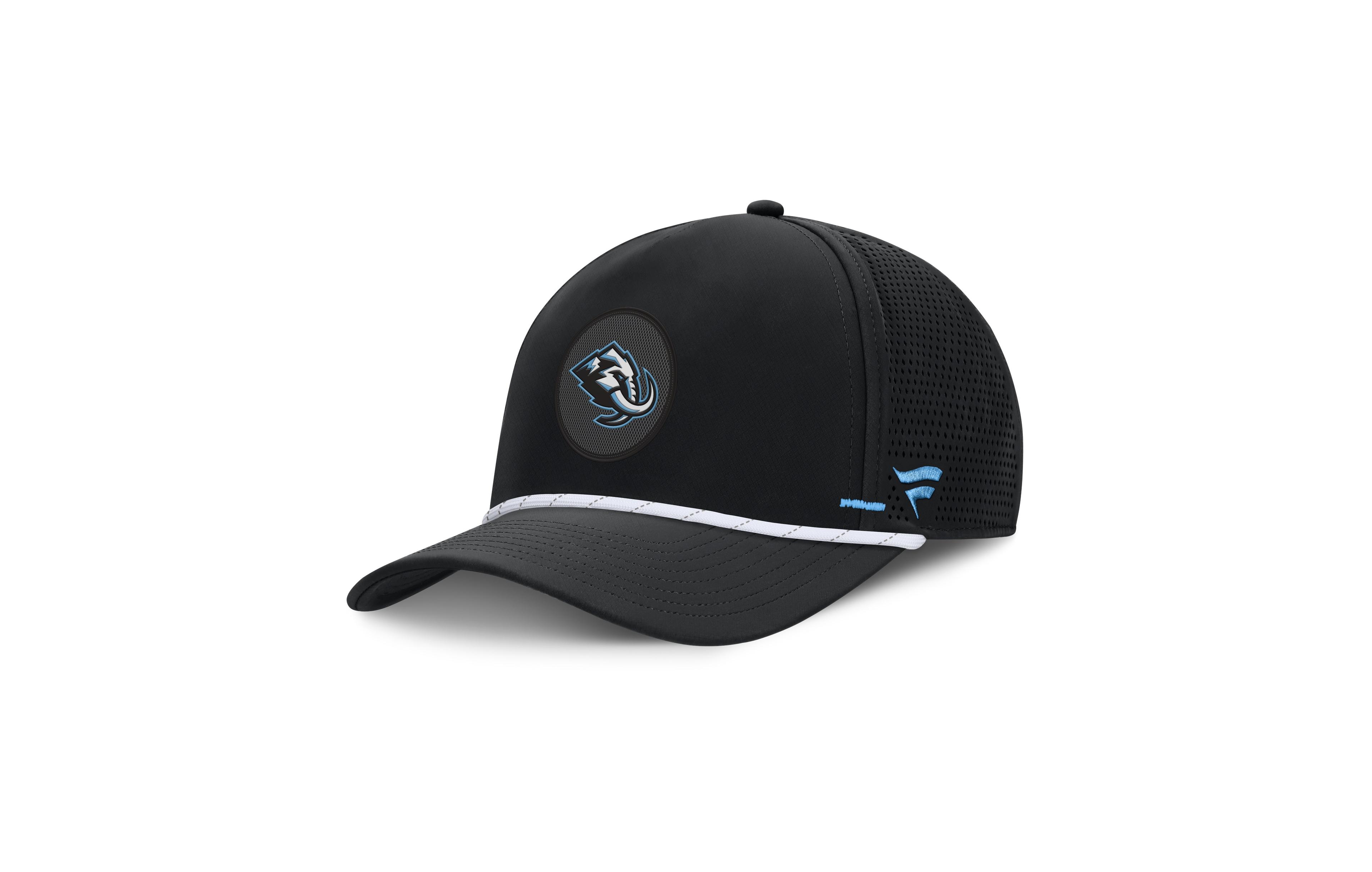 Fanatics Men's Black Utah Mammoth Authentic Pro Rink Vented A-Frame Adjustable Hat