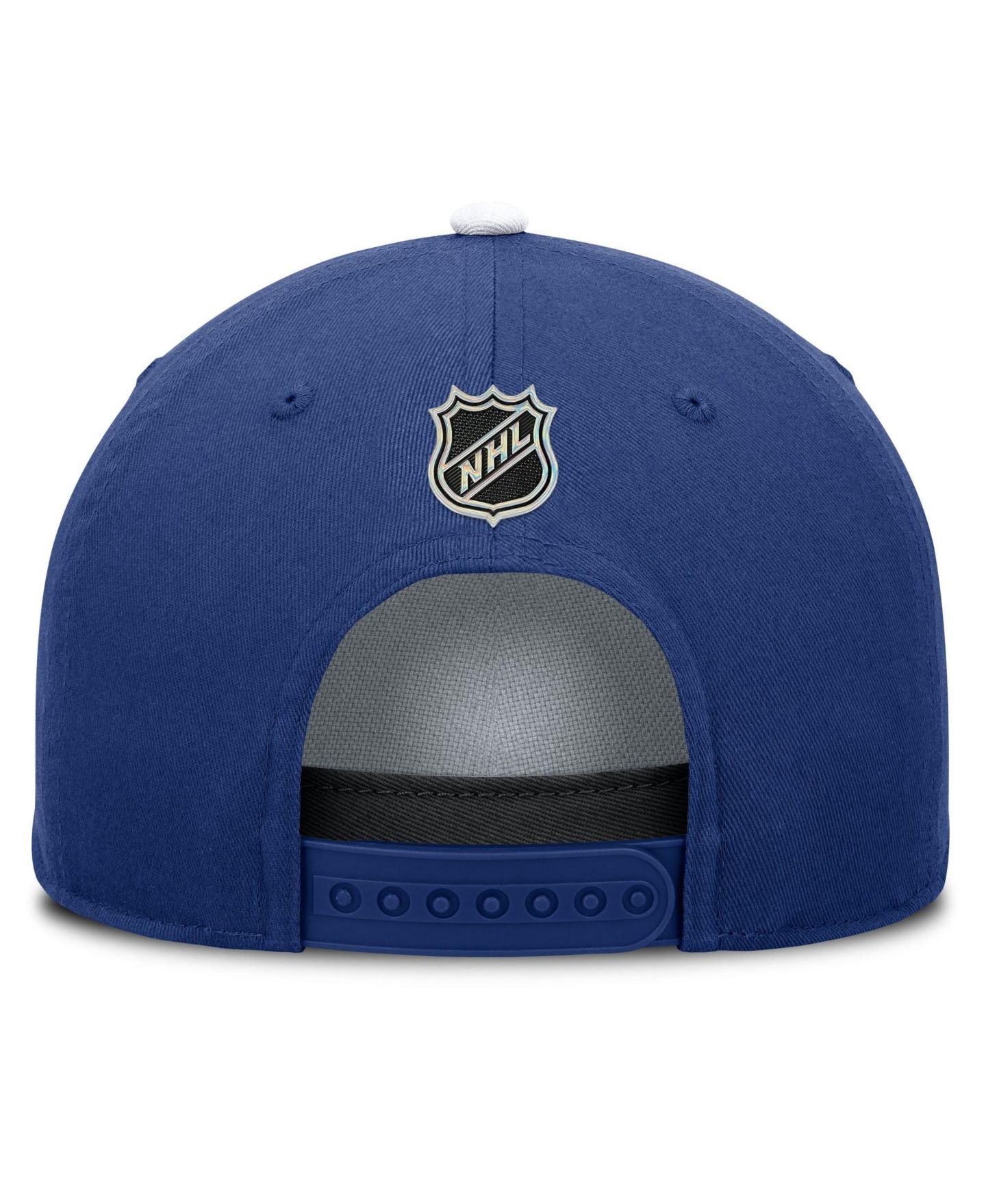 Мужская кепка Fanatics White Toronto Maple Leafs Authentic Pro Rink A-Frame Adjustable Hat — фото 4