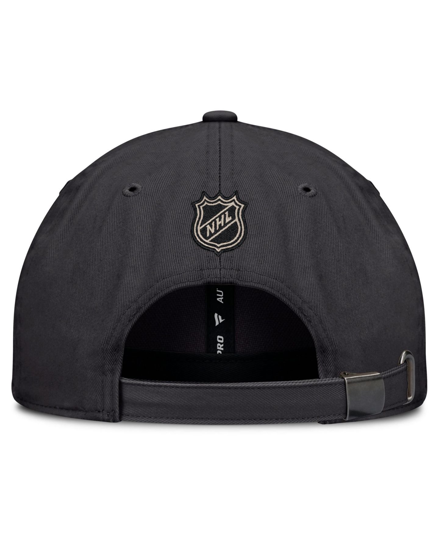 Мужская кепка Fanatics Charcoal Detroit Red Wings Road Phantom Washed Adjustable Hat — фото 4
