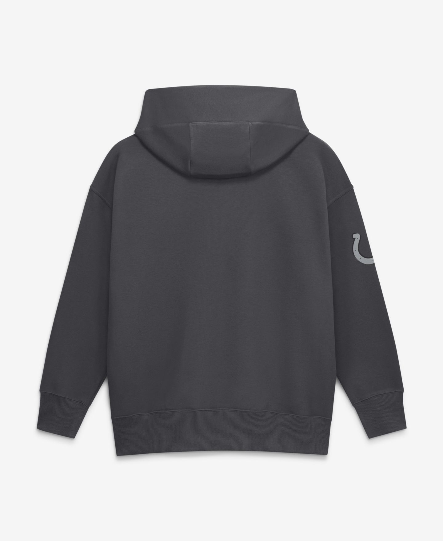 Женское худи Nike Anthracite Indianapolis Colts 2026 Rivalries Collection Oversized Pullover — фото 5