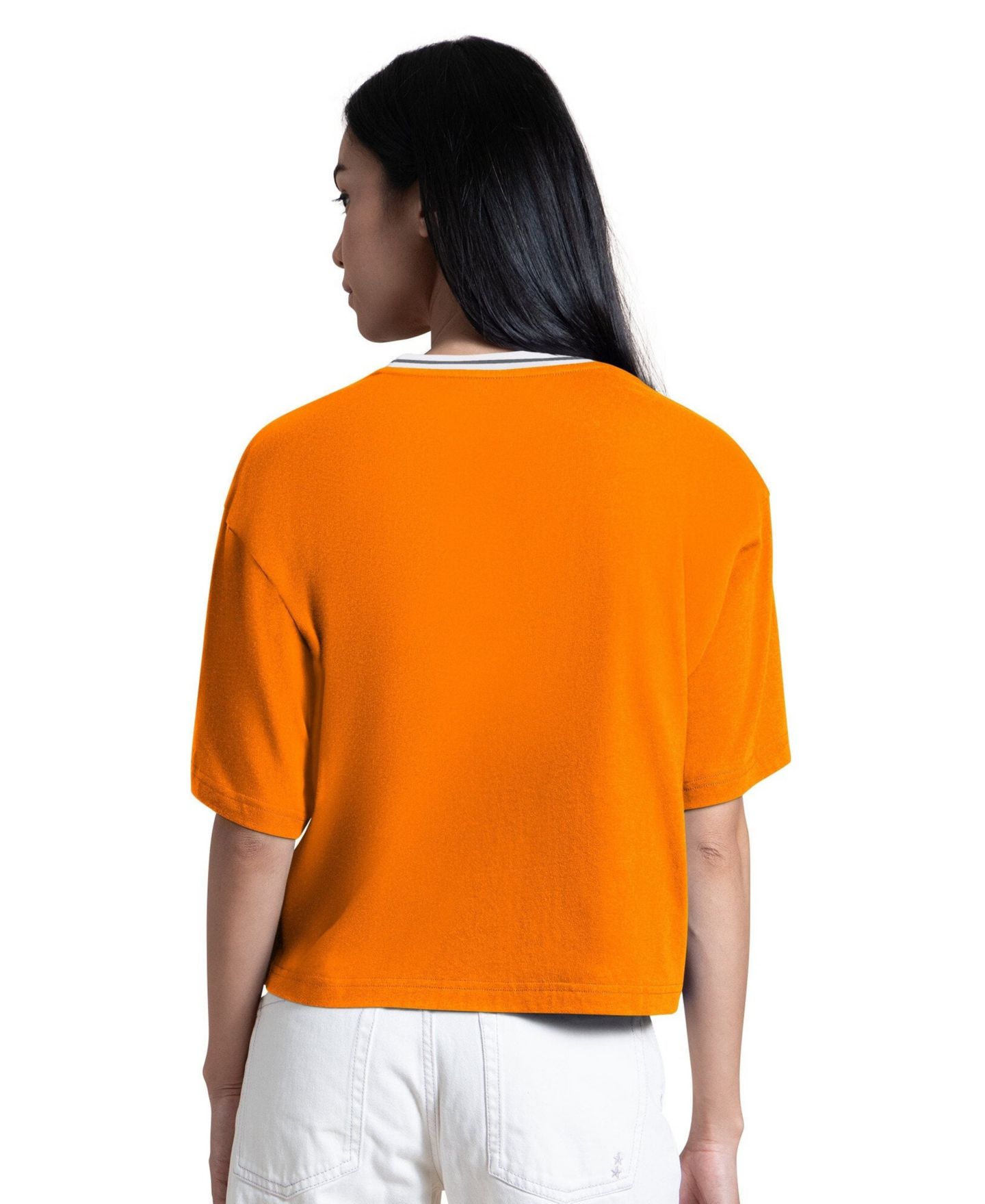Женская футболка Starter Tennessee Orange Tennessee Volunteers Ace Cropped — фото 2