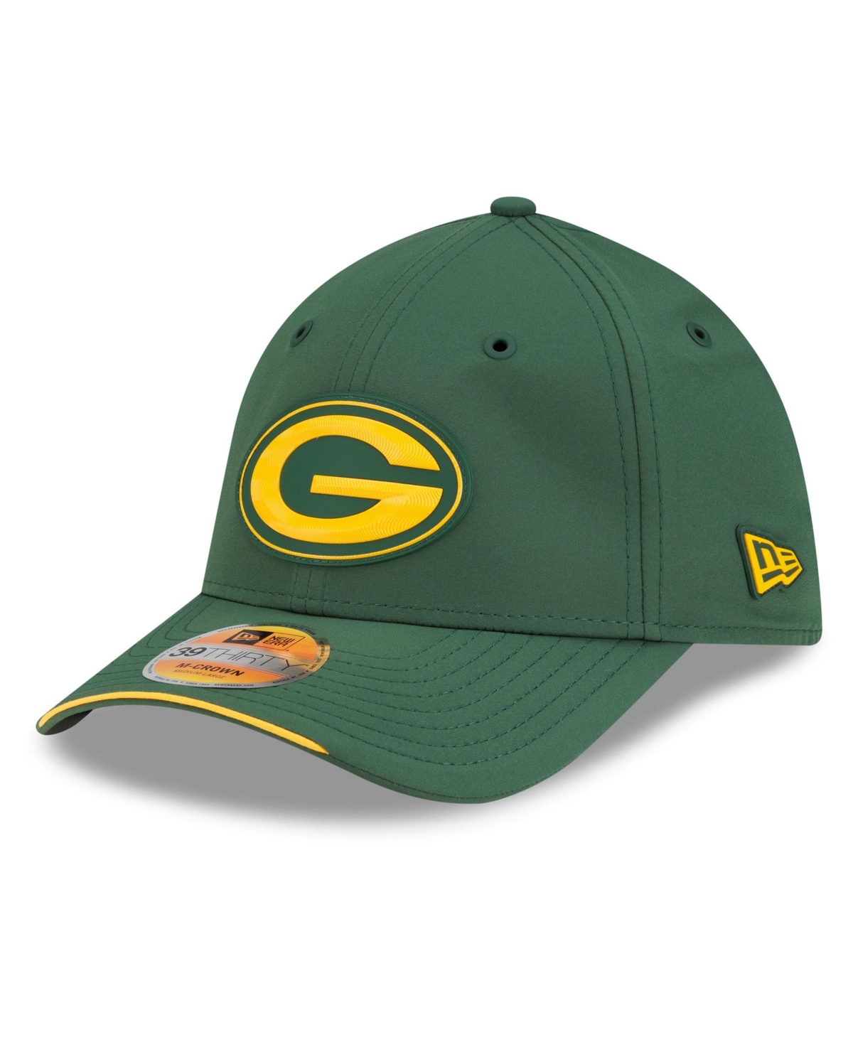 New Era Men's Green Bay Packers 2026 Sideline 39THIRTY M-Crown Flex Hat - Green