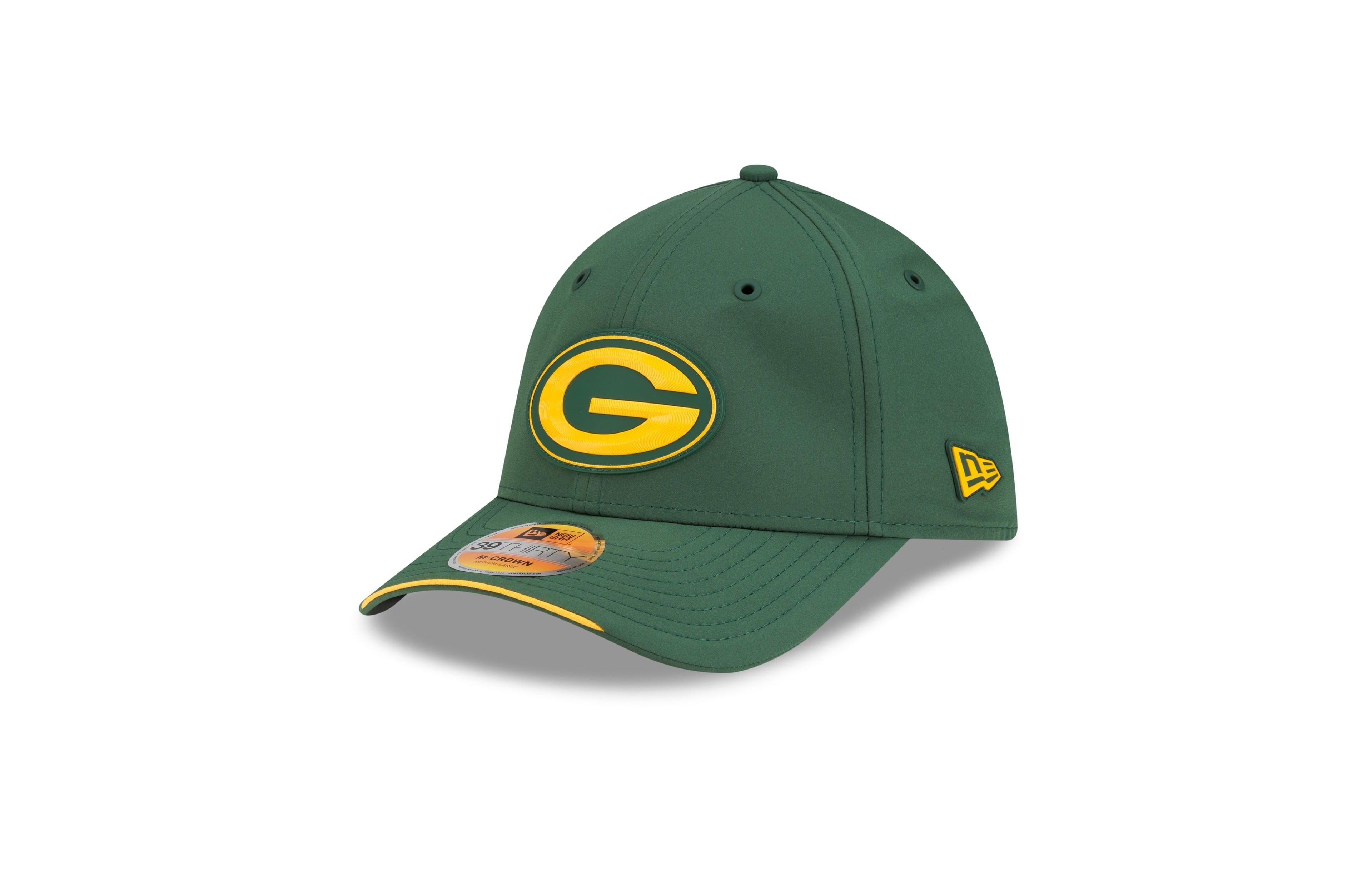 New Era Men's Green Bay Packers 2026 Sideline 39THIRTY M-Crown Flex Hat