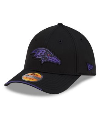Men's Black Baltimore Ravens 2026 Sideline 39THIRTY M-Crown Flex Hat