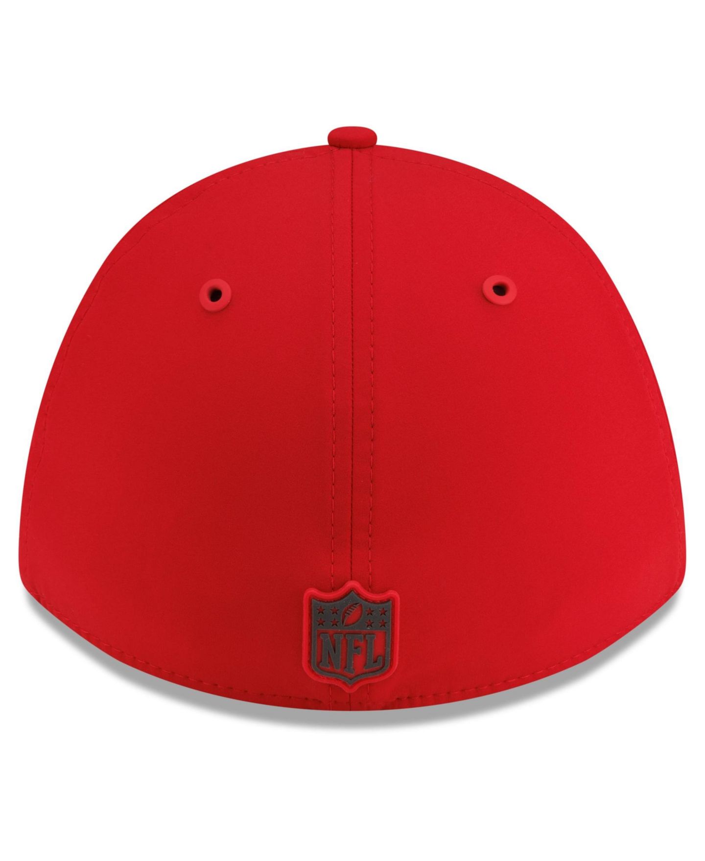 Мужская кепка New Era Red Tampa Bay Buccaneers 2026 Sideline 39THIRTY M-Crown Flex Hat — фото 4