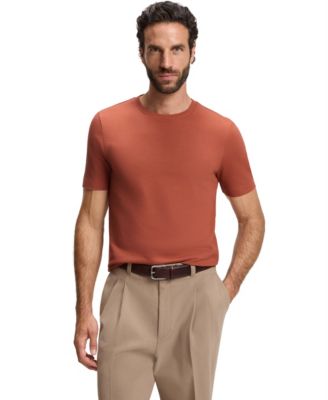 BOSS by Men's Tiburt 240 Bubble-Jacquard Crewneck T-Shirt