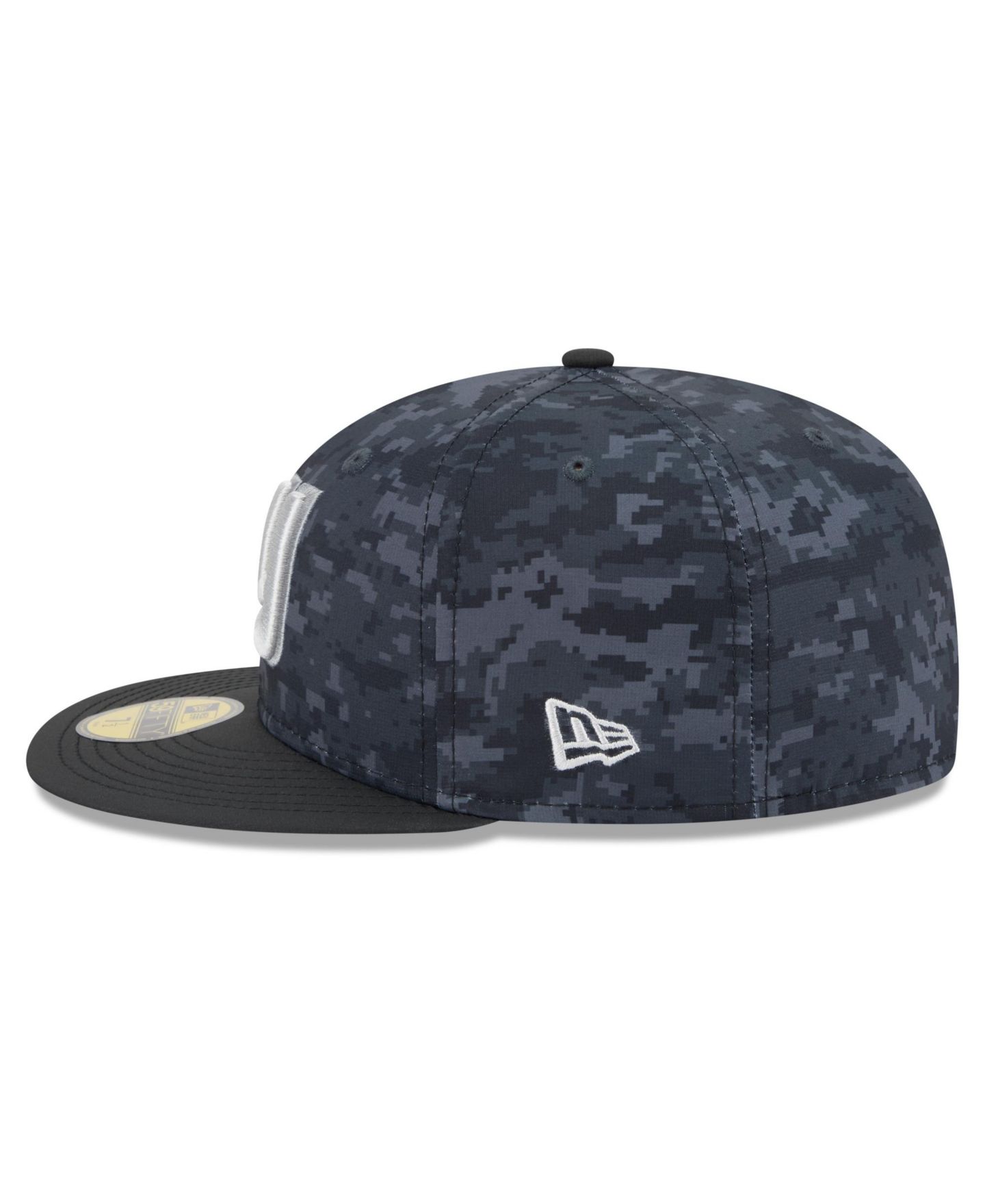 Мужская кепка New Era Black New York Giants 2026 Salute To Service 59FIFTY Fitted Hat — фото 5