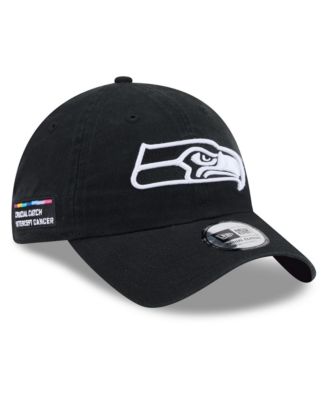 Men's Black Seattle Seahawks 2026 NFL Crucial Catch Casual Classic Adjustable Hat