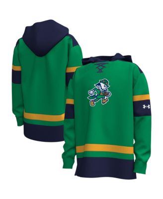 Men's 1 Kelly Green Notre Dame Fighting Irish Wear Green Gameday Hockey Hoodie